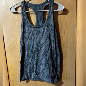 Zyia Hendrix Gray Splash Seamless Tank Size L​​